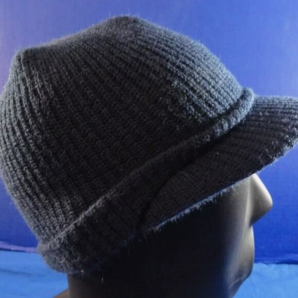 QATAR NAVY GI BLUE WINTER COLD WEATHER WATCH WOOL KNIT CUFFED BEANIE CAP RC 997 main image 7